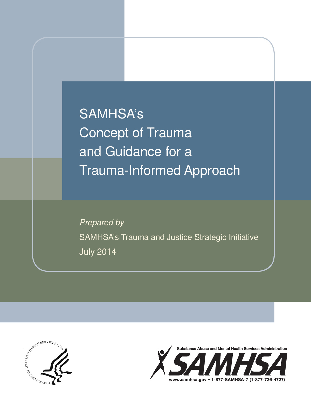 SAMHSA guidance for TI Approach 2014