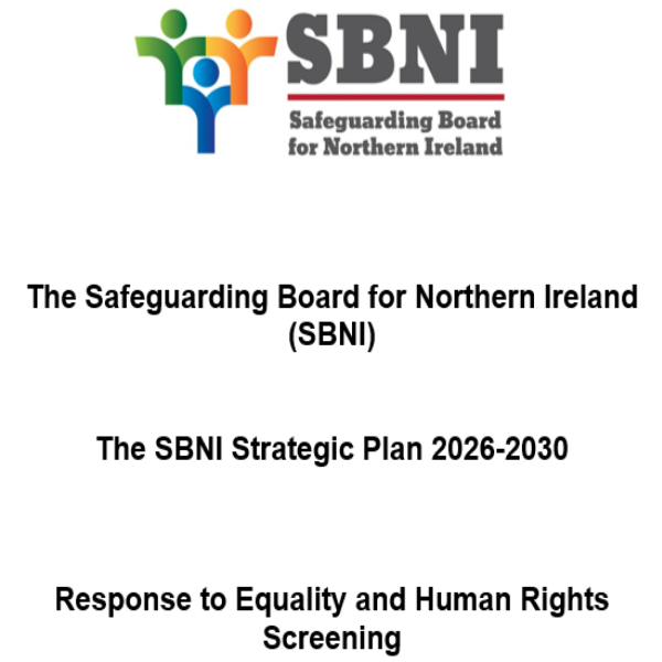 SBNI Strategic Plan 2026-2030 Equality Screening Response